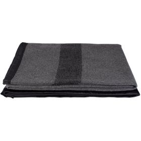 GERMAN ARMY STYLE BLANKET WITH STRIPES