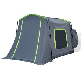 Large SUV Tent for 5 9 Person, 10.6 x 8 FT All-Season SUV Tailgate Tent with Ventilated Door & Mesh Windows