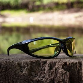 BOBSTER CHARGER SUNGLASSES - CLEAR LENS/GLOSS FRAME