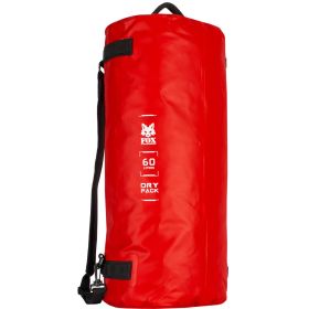 60 LITER DUFFLE-RUCKSACK WTRPRF ZIPPER  840D (Option: Red)