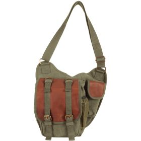 RETRO HIPSTER SIDE-BAG (Option: Olive Drab)