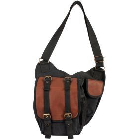 RETRO HIPSTER SIDE-BAG (Option: Brown)