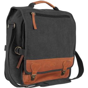 "CLASSIC" EURO-STYLE MESSENGER BAG (Option: Vintage Brown)