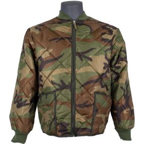 URBAN UTILITY JACKET - WOODLAND CAMO (Option: M)