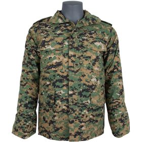 M65 FIELD JACKET W/LINER -  DIGITAL WOODLAND (Option: 5Xl)
