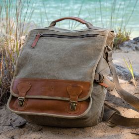 "CLASSIC" EURO-STYLE MESSENGER BAG (Option: Black)