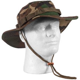 BOONIE HAT (Option: Woodland Camo 7 1/4)