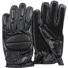 FULL FINGER RAPPELLING  GLOVE (Option: Black S)