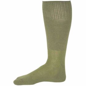 CUSHION SOLE SOCK (Option: Olive Drab  L)